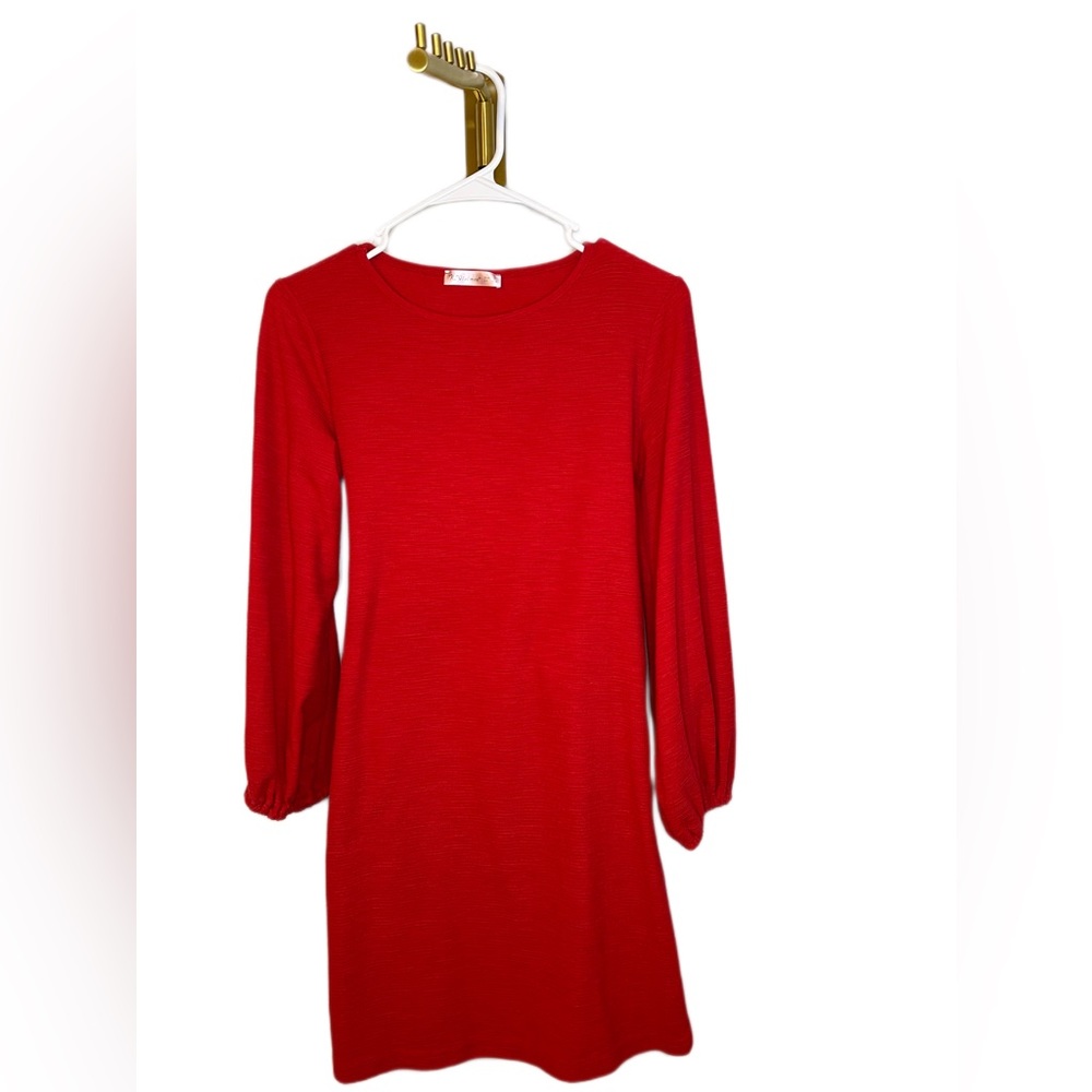 Red Party Dress Size S can fit to size M